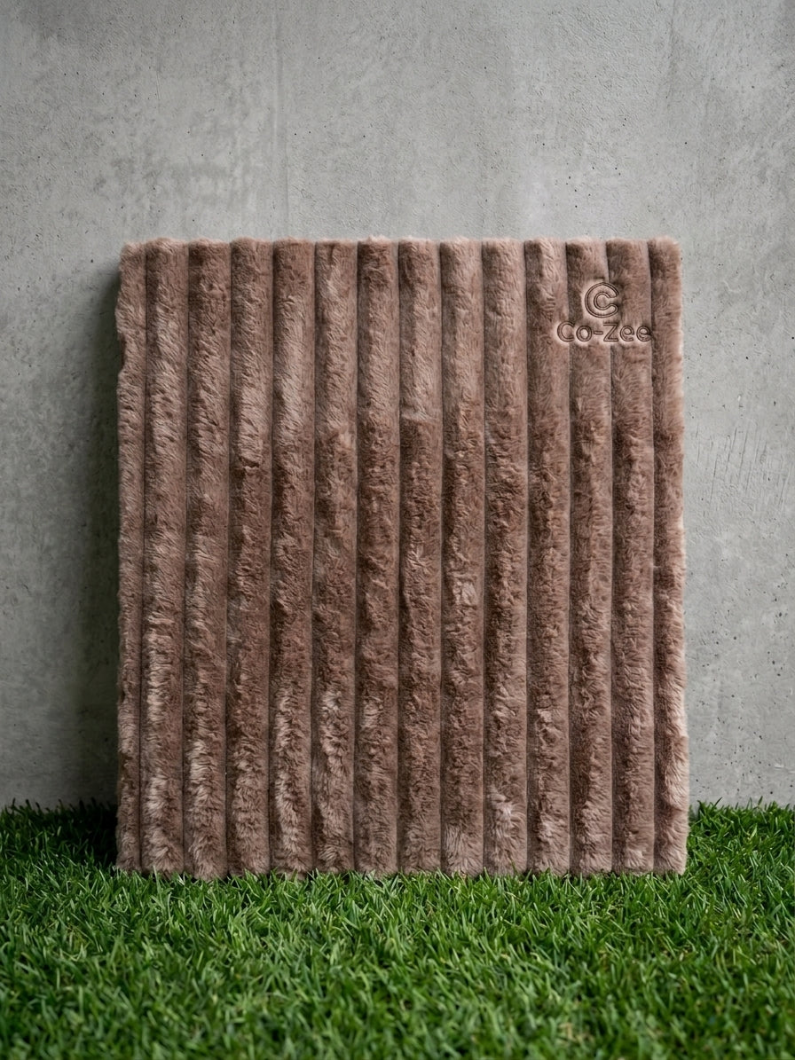 Dog bed square corduroy
