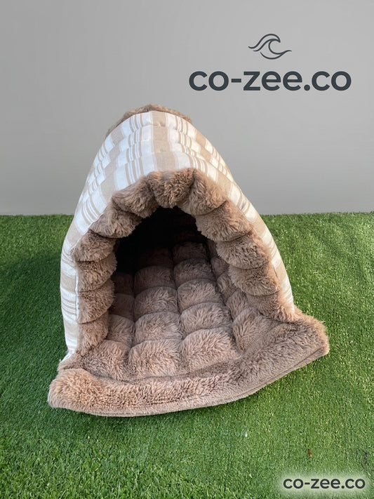 Dog bed cave