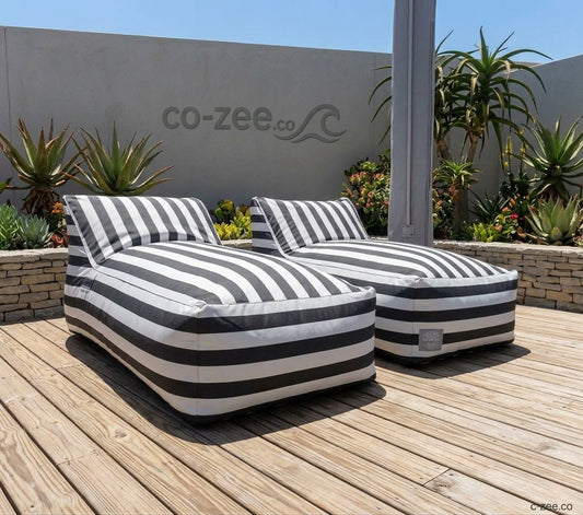 Poolside sun lounger